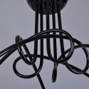 Black Country Metal 5 Light Chandelier