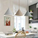 Modern Simple Pendant Light Macaron Three Lights Pendant Light Bedroom Living Room