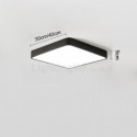 Nordic Flush Mount Super Thin Light Square Ceiling Lamp Bedroom Living Room Light