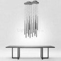 Modern Simple Pendant Light Cylinder Shape Lighting Meteor Rain Lamp Living Room Light