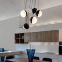 Nordic Cluster Pendant Light Creative Circle Shape Lamp Bedroom Dining Room Lighting