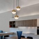 Nordic Ball Cluster Pendant Light Modern Creative Round Shape Lamp Bedroom Dining Room Lighting