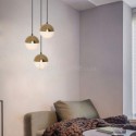 Nordic Ball Cluster Pendant Light Modern Creative Round Shape Lamp Bedroom Dining Room Lighting