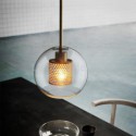 Nordic Pendant Light Glass Home Lighting Round Ball Shape Lamp Dining Room Living Room Bedside Lamp