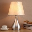 Fabric Table Lamp Nordic Bedside Light Alumium Decoration Lamp