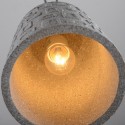 Retro / Vintage Cement 1 Light Pendant Light