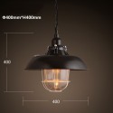 Retro / Vintage Metal 1 Light Pendant Light