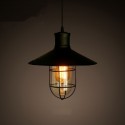 Retro / Vintage Metal 1 Light Pendant Light