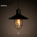 Retro / Vintage Metal 1 Light Pendant Light