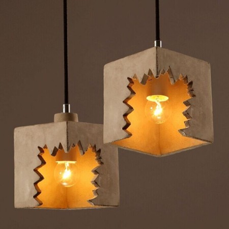 Modern/ Contemporary Cement Pendant Light