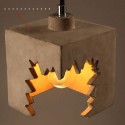 Modern/ Contemporary Cement Pendant Light