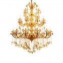 24 Light (12+8+4) 3 Tiers Zinc Alloy Gold Huge Chandelier