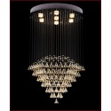 7 Light Modern K9 Crystal Sparkle Luxury Rain Drop Chandelier