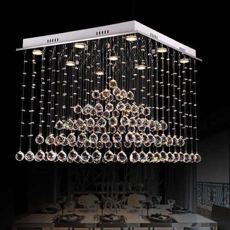 Crystal deals modern chandelier