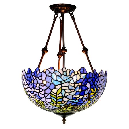 16 Inch Stained Glass Pendant Light