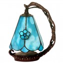 6 Inch Stained Glass Table Lamp