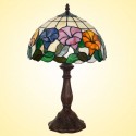 12 Inch Rural Stained Glass Table Lamp