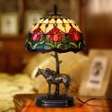 12 Inch Retro Stained Glass Table Lamp