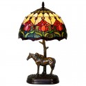 12 Inch Retro Stained Glass Table Lamp