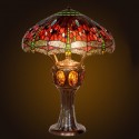 Dragonfly Stained Glass Table Lamp