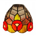 3 Light Stained Glass Pendant Light