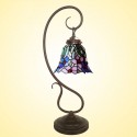 7 Inch Rural Stained Glass Table Lamp