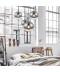 1 Light Modern/Contemporary Plating Glass Pendant Light