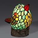 Bird Stained Glass Table Lamp