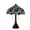 16 Inch Retro Stained Glass Table Lamp