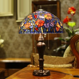 16 Inch Stained Glass Table Lamp