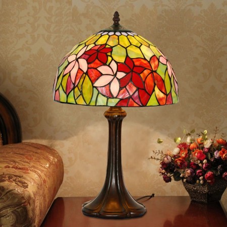 12 Inch Stained Glass Table Lamp