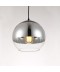 1 Light Modern/Contemporary Plating Glass Pendant Light