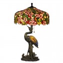 20 Inch Rural Stained Glass Table Lamp