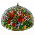 16 Inch Rural Stained Glass Table Lamp