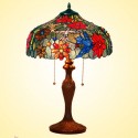 16 Inch Retro Stained Glass Table Lamp