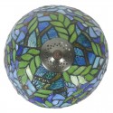 12 Inch Retro Wisteria Stained Glass Table Lamp