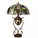 18 Inch Retro Stained Glass Table Lamp