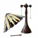 15 Inch Retro Stained Glass Table Lamp