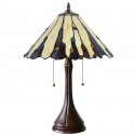 15 Inch Retro Stained Glass Table Lamp