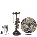 16 Inch Stained Glass Table Lamp