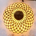 Retro Stained Glass Table Lamp