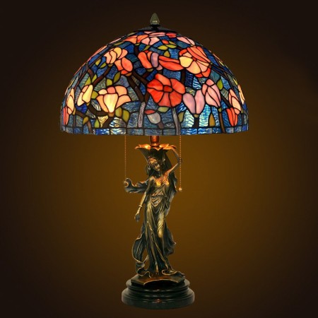 16 Inch Stained Glass Table Lamp