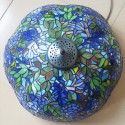 22 Inch Wisteria Stained Glass Table Lamp