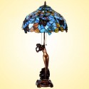 16 Inch Retro Stained Glass Table Lamp