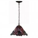 Retro Stained Glass Pendant Light