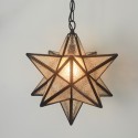 12 Inch Stained Glass Pendant Light