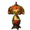 8 Inch Stained Glass Table Lamp