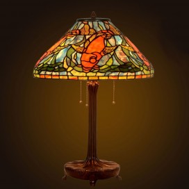 18 Inch Stained Glass Table Lamp