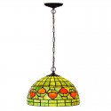 12 Inch Stained Glass Pendant Light