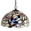 16 Inch Stained Glass Pendant Light